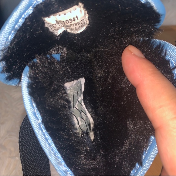 COPY - Ice Fields Snow Boots Toddler Size 6 Blue Space Themed Hook & Loop Pull … - Picture 6 of 9